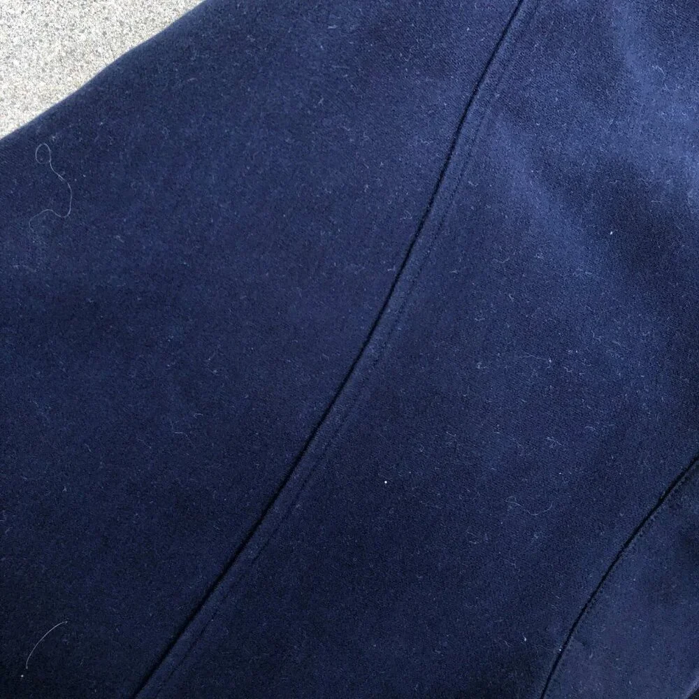 VTG BANANA REPUBLIC Button Down Jacket LARGE Men's Blue Military Pockets​​